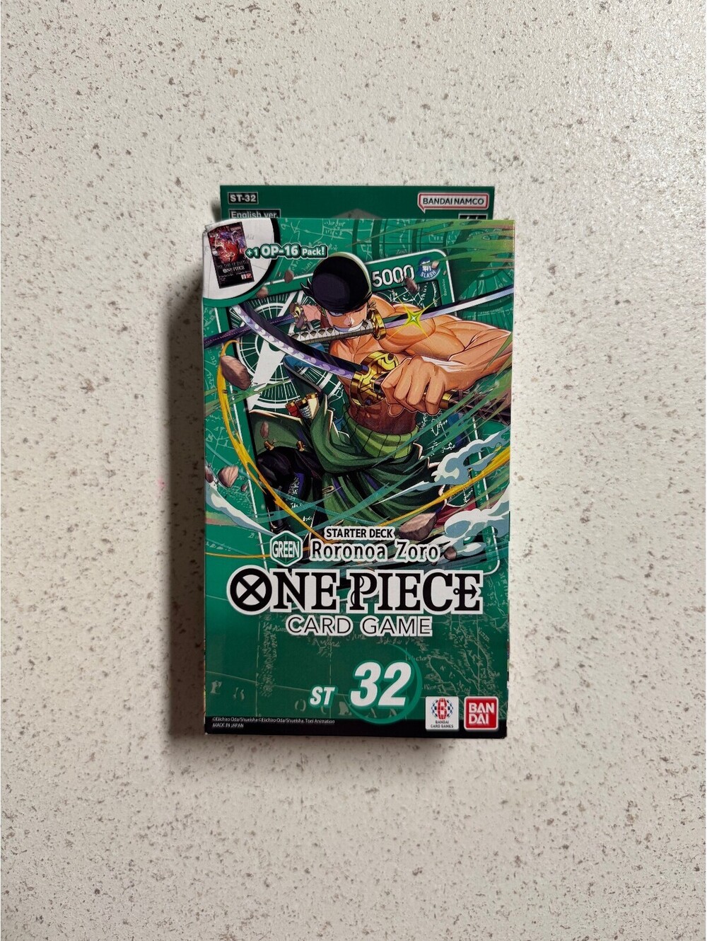 Bandai One Piece Card Game ST-32 Starter Deck Roronoa Zoro English
